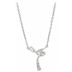 Silver Cat strieborný náhrdelník so zirkónmi SC237