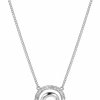 Silver Cat strieborný náhrdelník so zirkónmi SC256