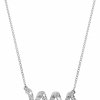 Silver Cat Špirálovitý náhrdelník so zirkónmi SC259