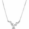 Silver Cat Strieborný náhrdelník so zirkónmi SC280