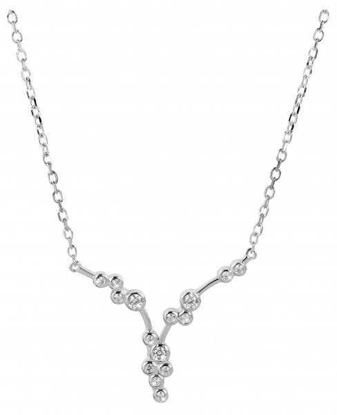 Silver Cat Strieborný náhrdelník so zirkónmi SC287