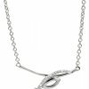 Silver Cat strieborný náhrdelník so zirkónmi SC234