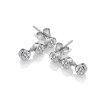 Strieborné náušnice Hot Diamonds Willow DE585