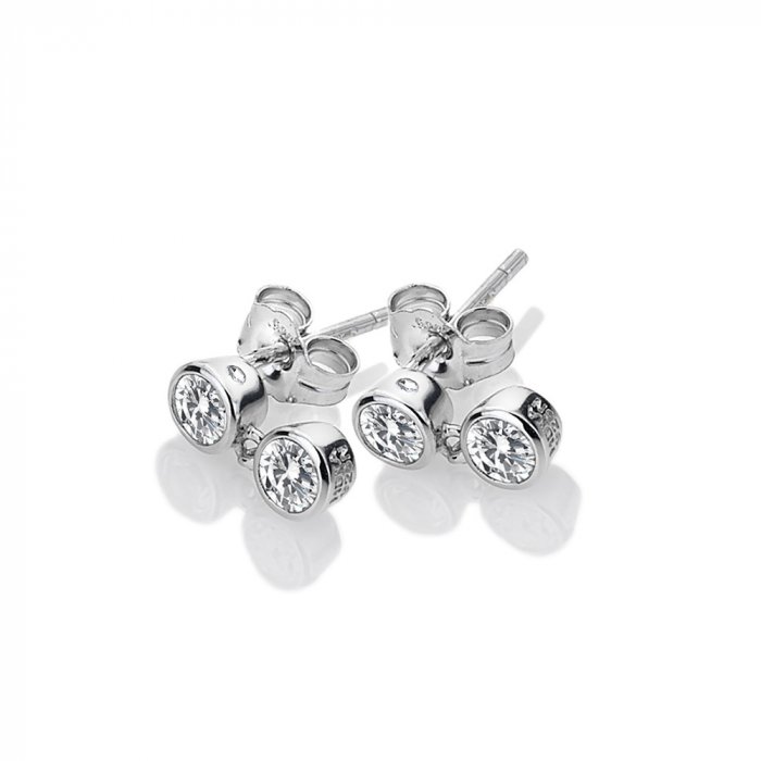 Strieborné náušnice Hot Diamonds Willow DE586