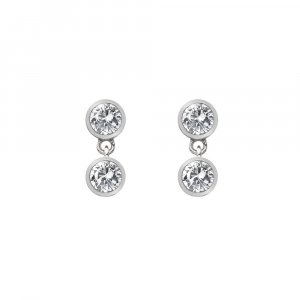 Strieborné náušnice Hot Diamonds Willow DE586