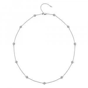 Strieborný náhrdelník Hot Diamonds Willow 45 DN130