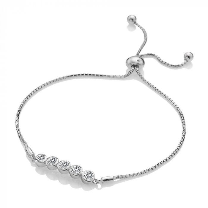 Strieborný náramok Hot Diamonds Willow DL581