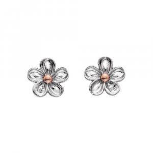 Náušnice Hot Diamonds Forget me not RG DE618