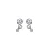 Strieborné náušnice Hot Diamonds Tender DE640