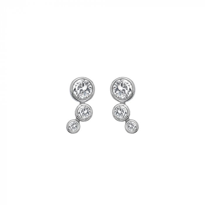 Strieborné náušnice Hot Diamonds Tender DE640