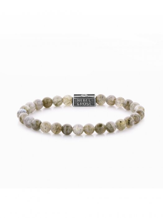 Dámsky náramok Rebel & Rose Labradorite Shield 925 RR-6S005-S-S