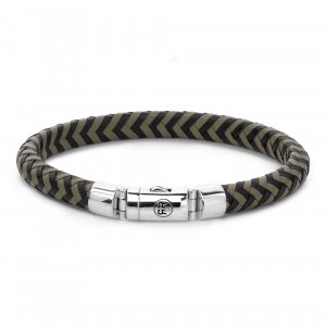 Pánsky náramok Rebel & Rose Black-Olive RR-L0062-S-L