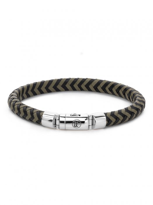 Pánsky náramok Rebel & Rose Black-Olive RR-L0062-S-L