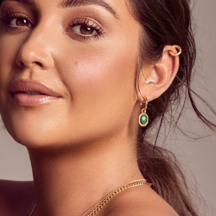 Strieborné náušnice Hot Diamonds x Jac Jossa Hope DE676