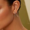 Strieborné náušnice Hot Diamonds Reflect DE715