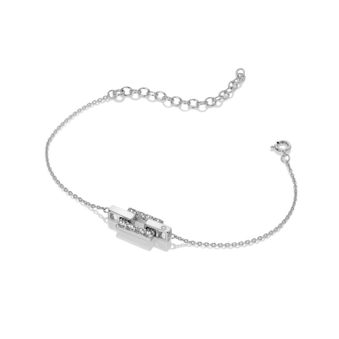 Strieborný náramok Hot Diamonds Echo DL648
