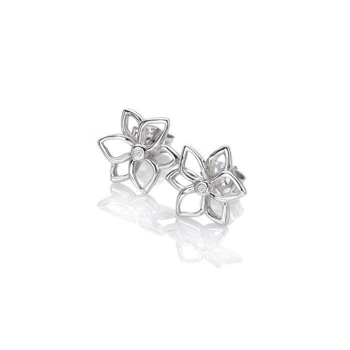 Strieborné náušnice Hot Diamonds Diamond Amulets DE711