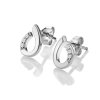 Strieborné náušnice Hot Diamonds Much Loved DE729