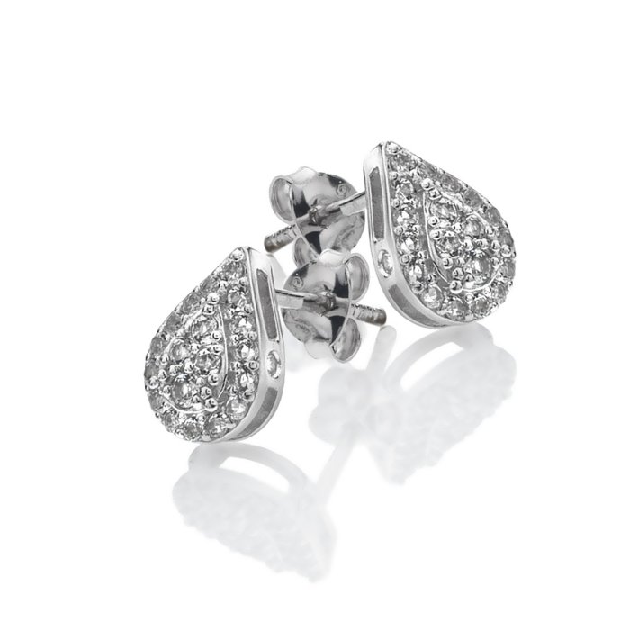 Strieborné náušnice Hot Diamonds Glimmer DE736