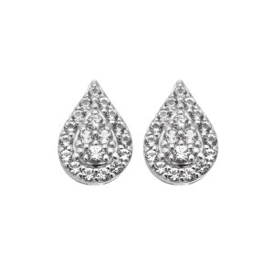 Strieborné náušnice Hot Diamonds Glimmer DE736