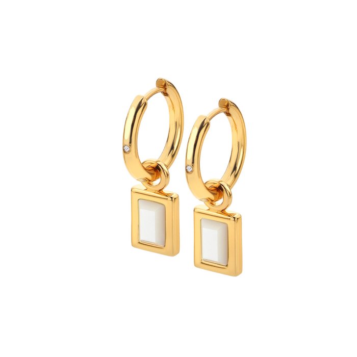 Strieborné náušnice Hot Diamonds X Gemstones DE765