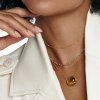 Strieborný náhrdelník Hot Diamonds X Gemstones Oval DN188