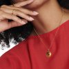 Strieborný prívesok Hot Diamonds X Gemstones Coin DP934