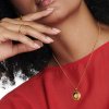 Strieborný prívesok Hot Diamonds X Gemstones Coin DP936