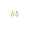 Strieborné náušnice Hot Diamonds X Gemstones Droplet DE774