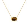 Strieborný náhrdelník Hot Diamonds X Gemstones Oval DN188
