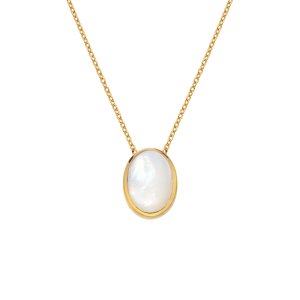 Strieborný prívesok Hot Diamonds X Gemstones Oval DN189