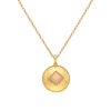 Strieborný prívesok Hot Diamonds X Gemstones Coin DP936