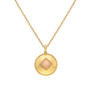 Strieborný prívesok Hot Diamonds X Gemstones Coin DP936