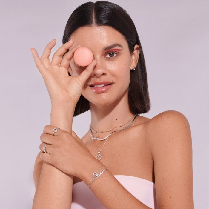 Strieborný náramok Hot Diamonds Orbit DL661
