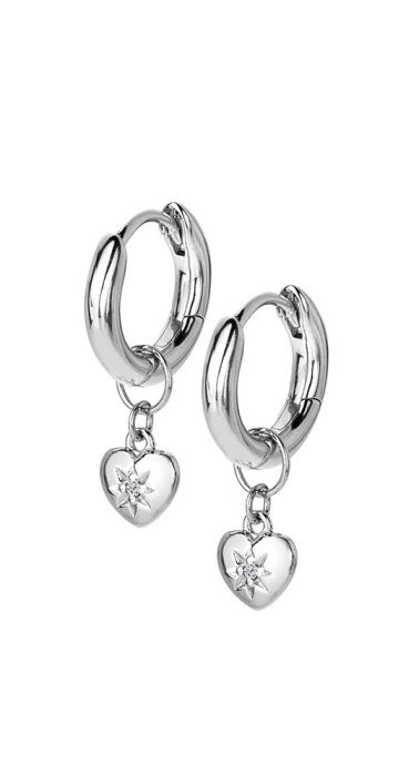 Strieborné náušnice Hot Diamonds Most Loved DE718
