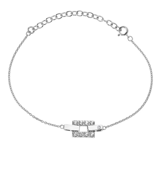 Strieborný náramok Hot Diamonds Echo DL648