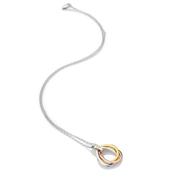 Strieborný prívesok Hot Diamonds Trio Teardrop RG DP780